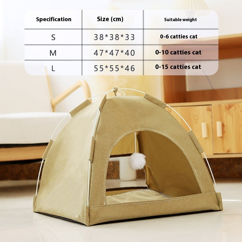 Cathouse Doghouse Breathable Tent